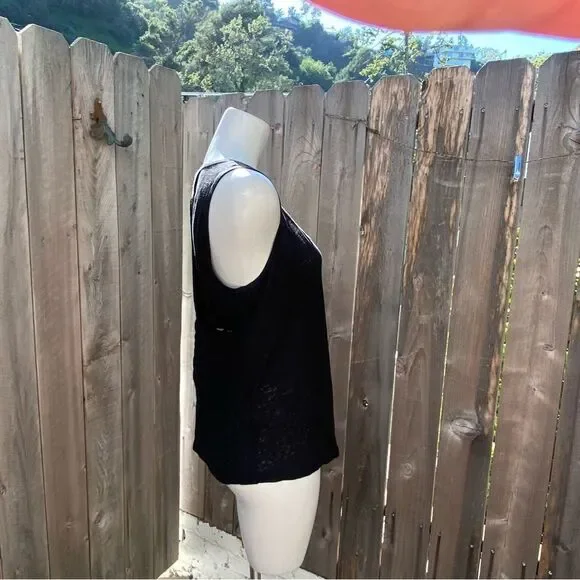 A.L.C. Harper Twist Back Tank in Black size small - Picture 5 of 10